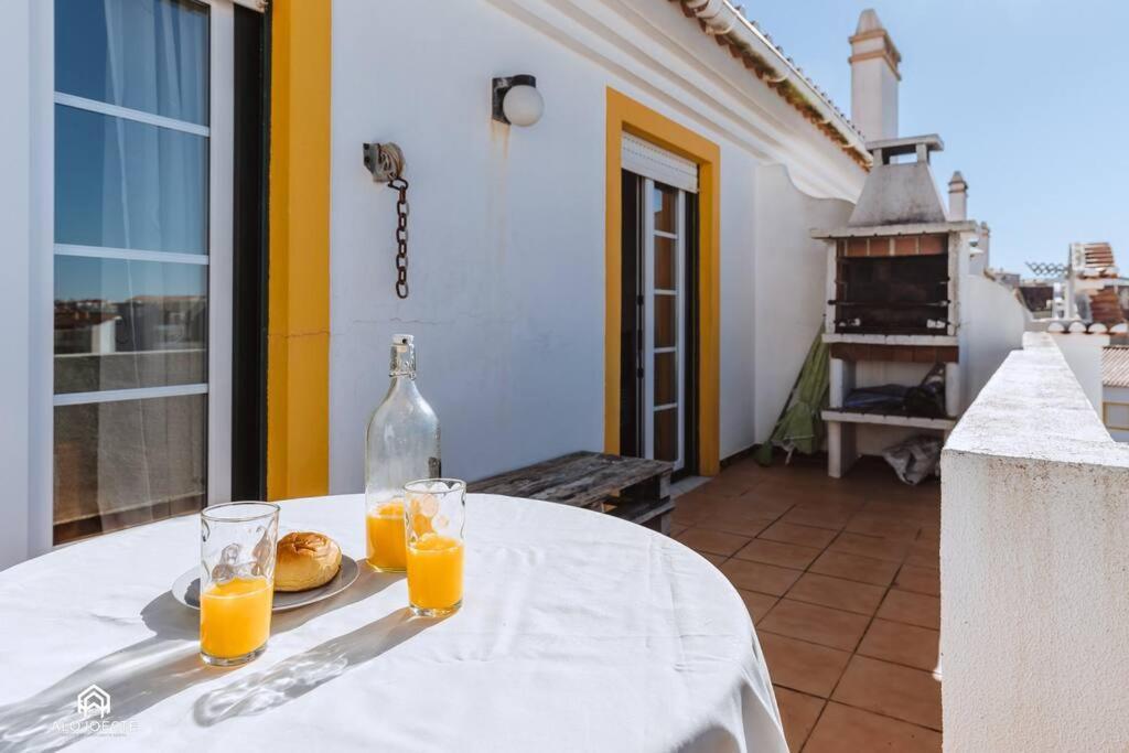 Apartamento Miramar - Piscina E Bbq Santa Cruz  Exteriör bild