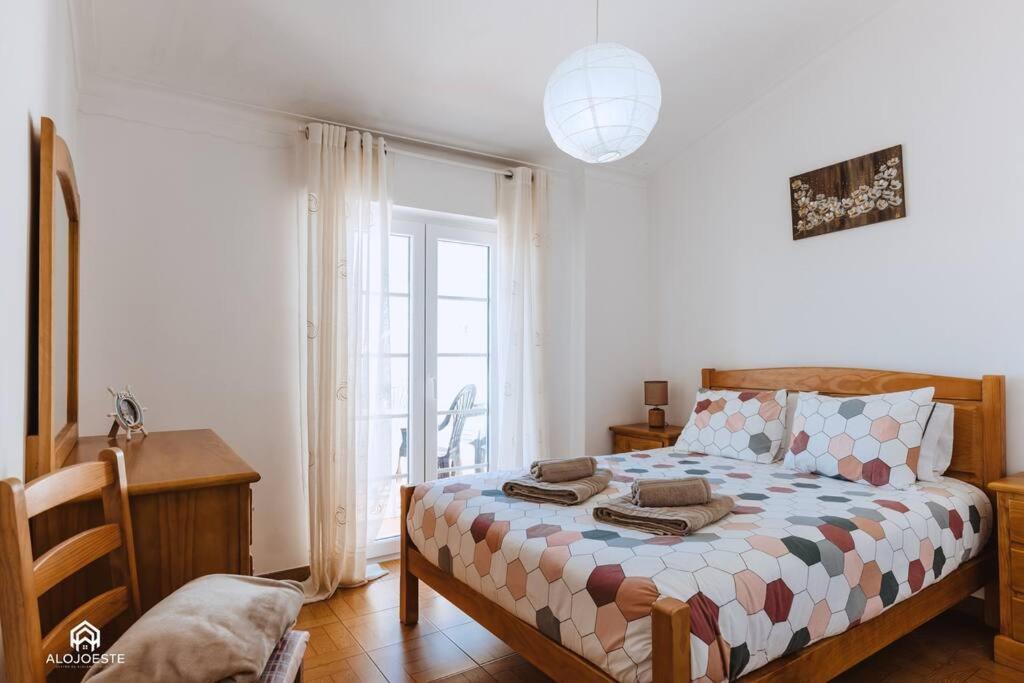 Apartamento Miramar - Piscina E Bbq Santa Cruz  Exteriör bild