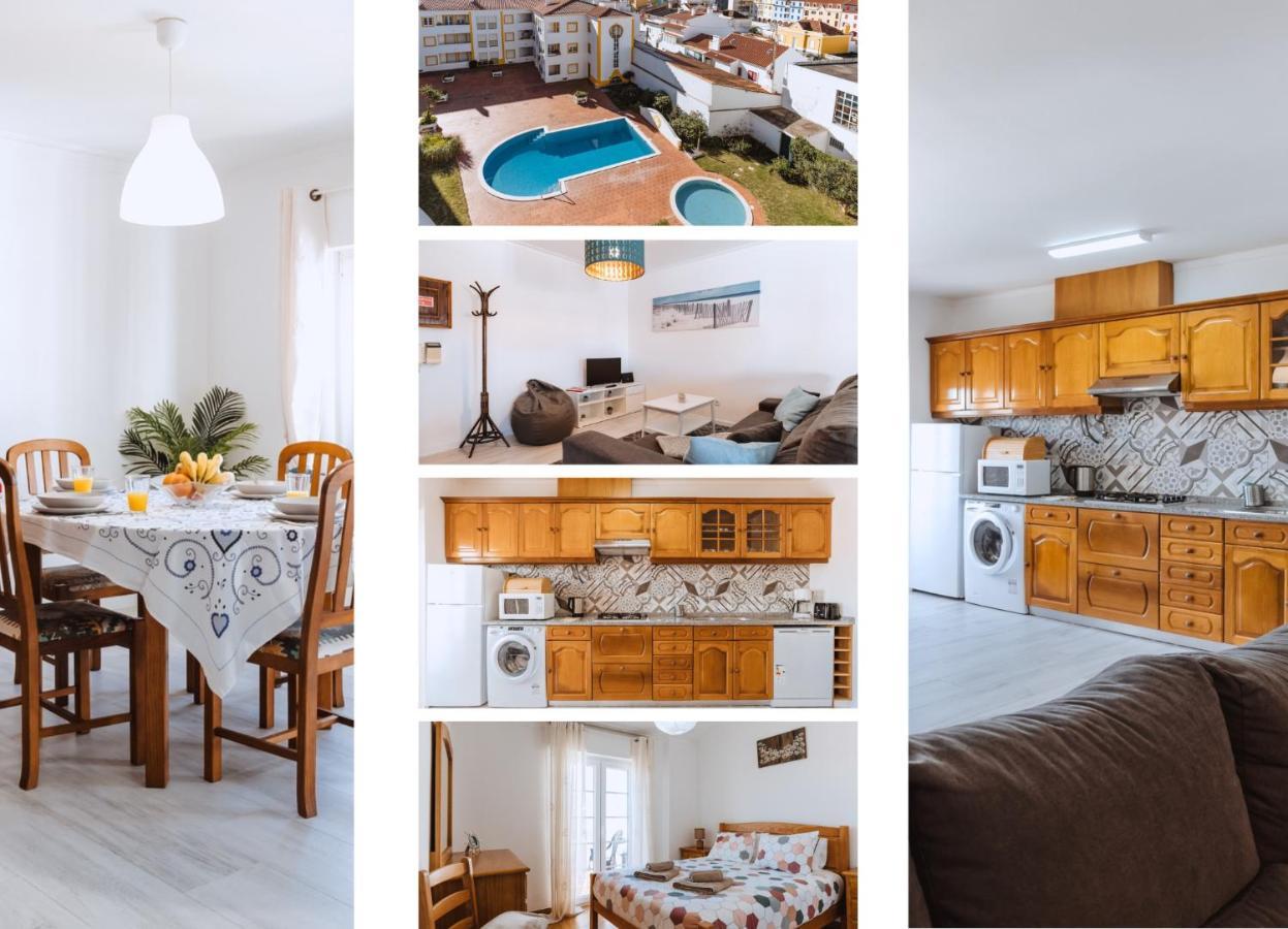 Apartamento Miramar - Piscina E Bbq Santa Cruz  Exteriör bild