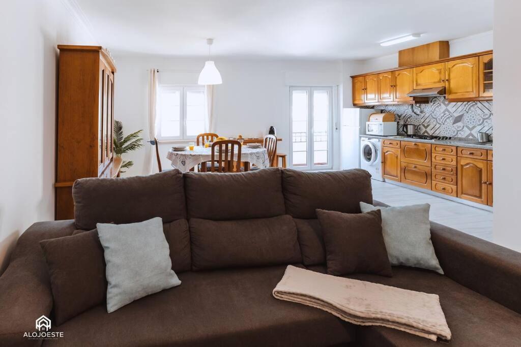 Apartamento Miramar - Piscina E Bbq Santa Cruz  Exteriör bild